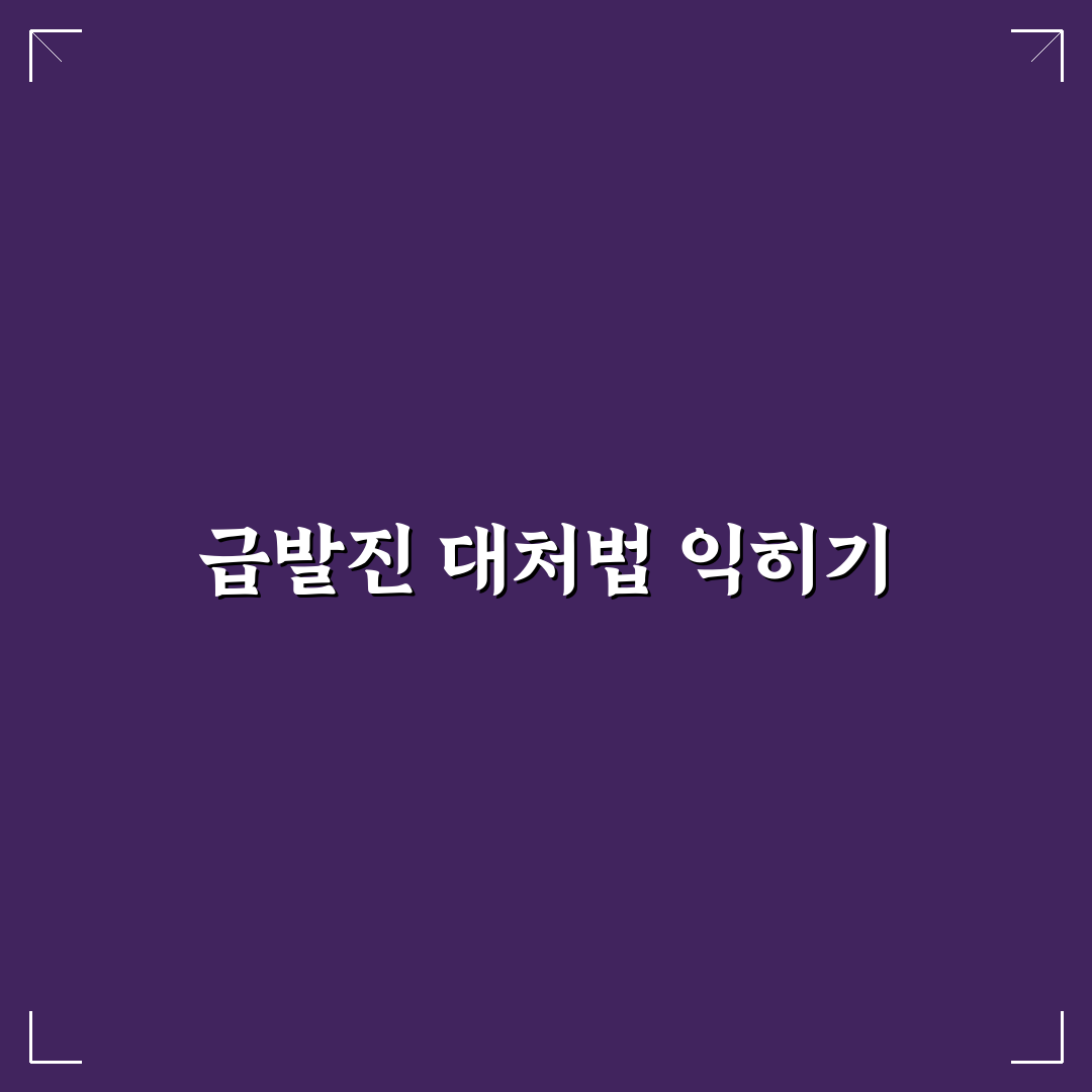 급발진 의심 시 대처법과 브레이크 실수 줄이는 방법, 솔직후기