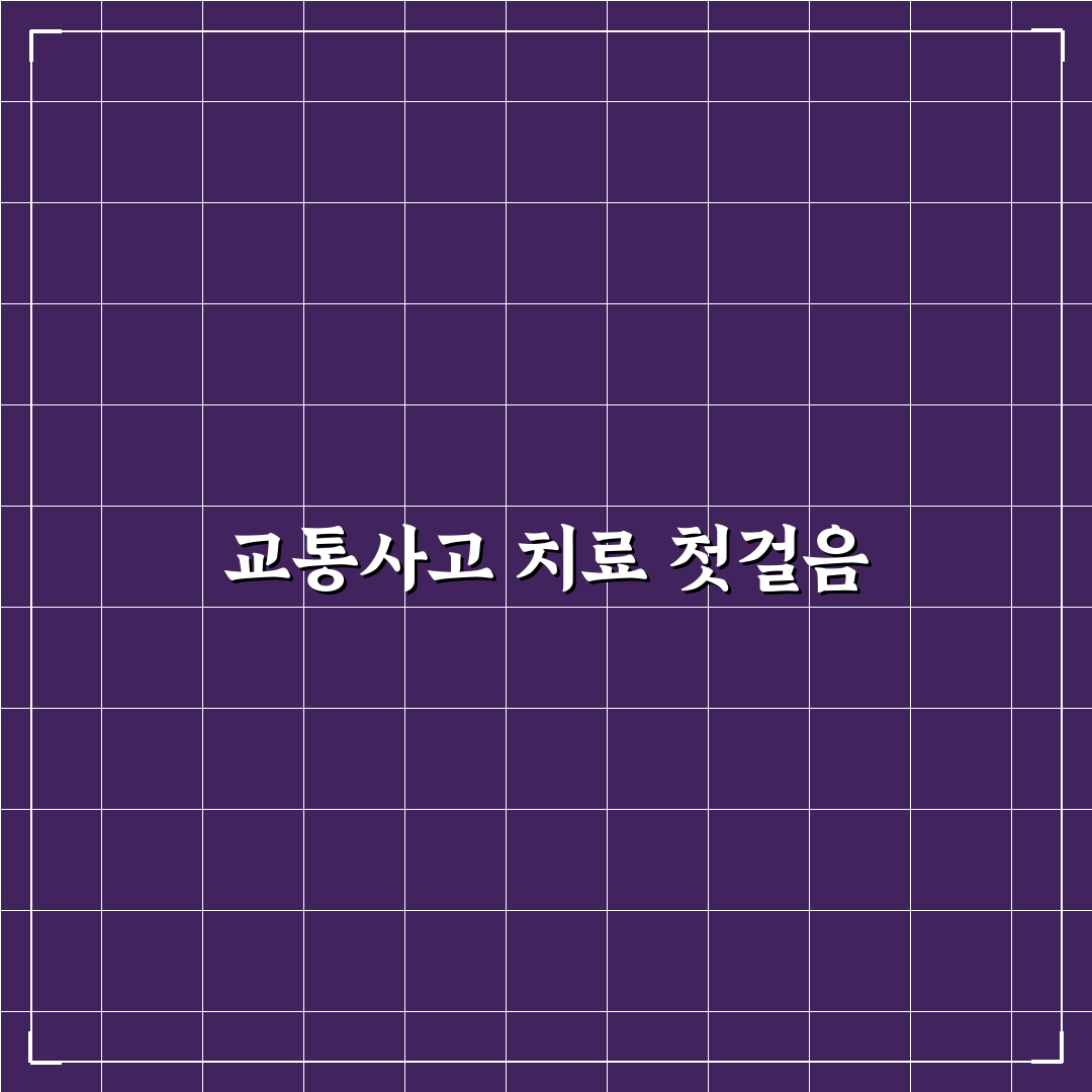 한방 병원 교통사고 치료 인정 범위와 청구 요령에 대한 솔직후기