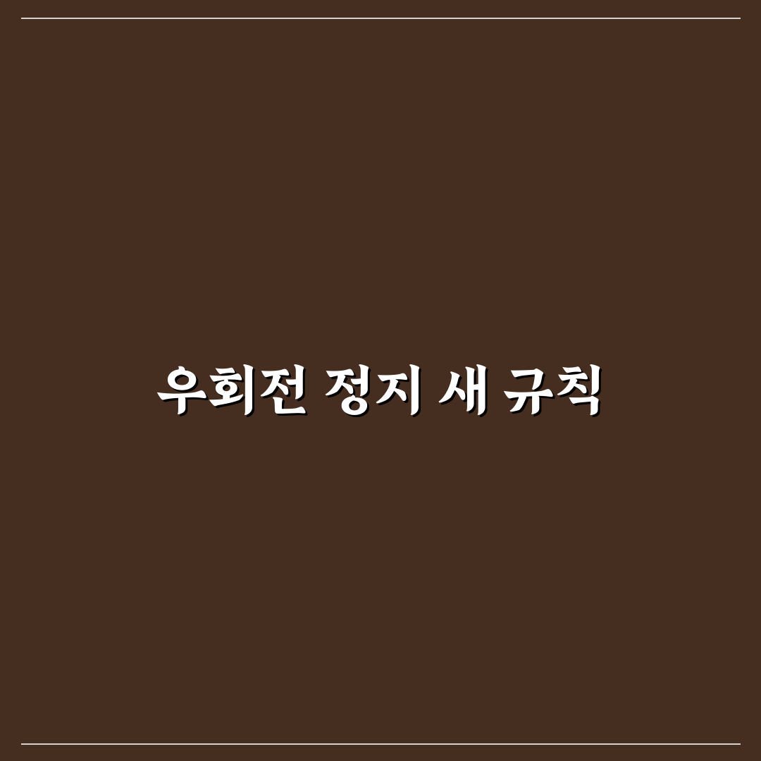 우회전 일시 정지 규정 2026년 기준으로 정리한 핵심, 사용후기 확인!