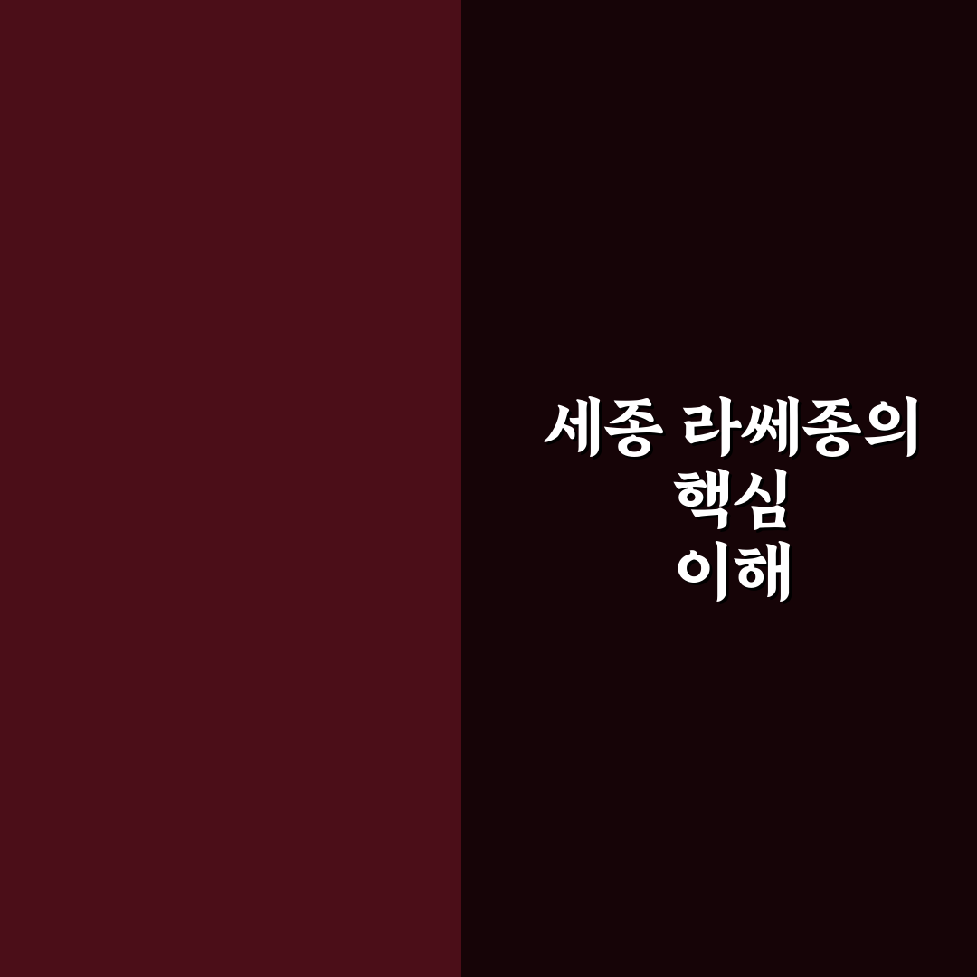 세종 라쎄종 이용 꿀팁과 시설 후기 정리