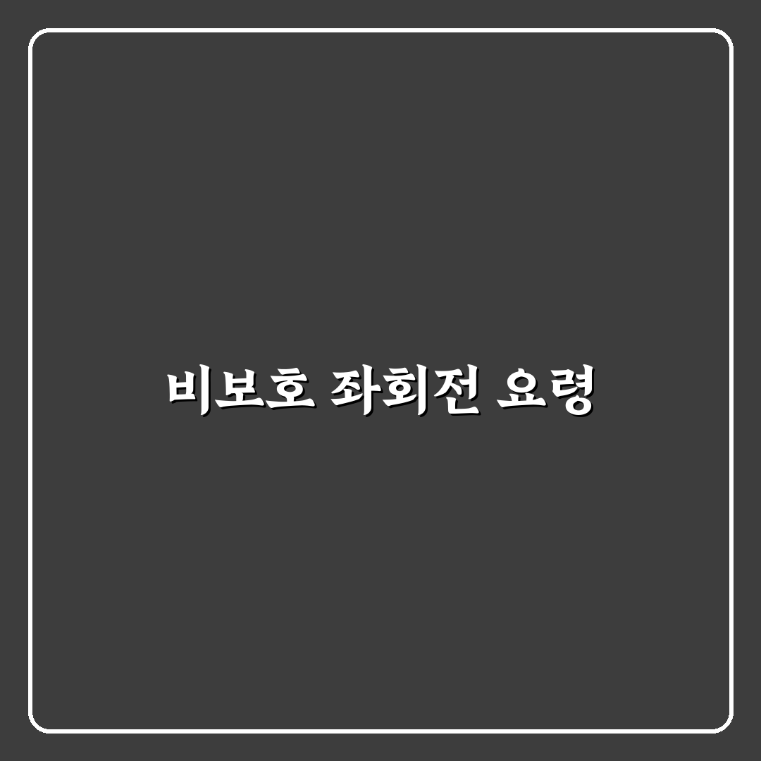 비보호 좌회전 기준과 멈춰야 할 상황 쉽게 구분하기: 리얼후기