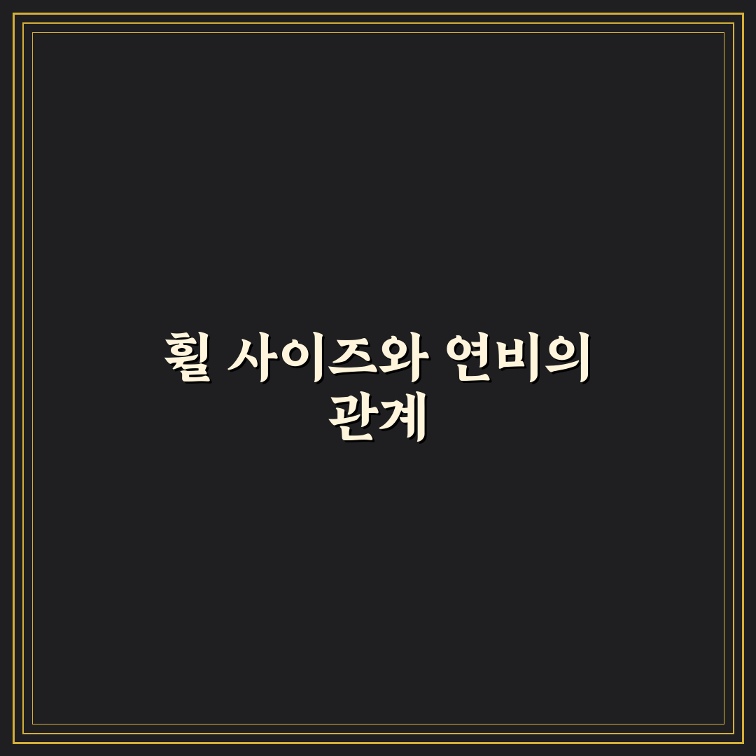 자동차 휠 사이즈와 연비 관계 실사용 차이 쉽게 정리한 솔직후기