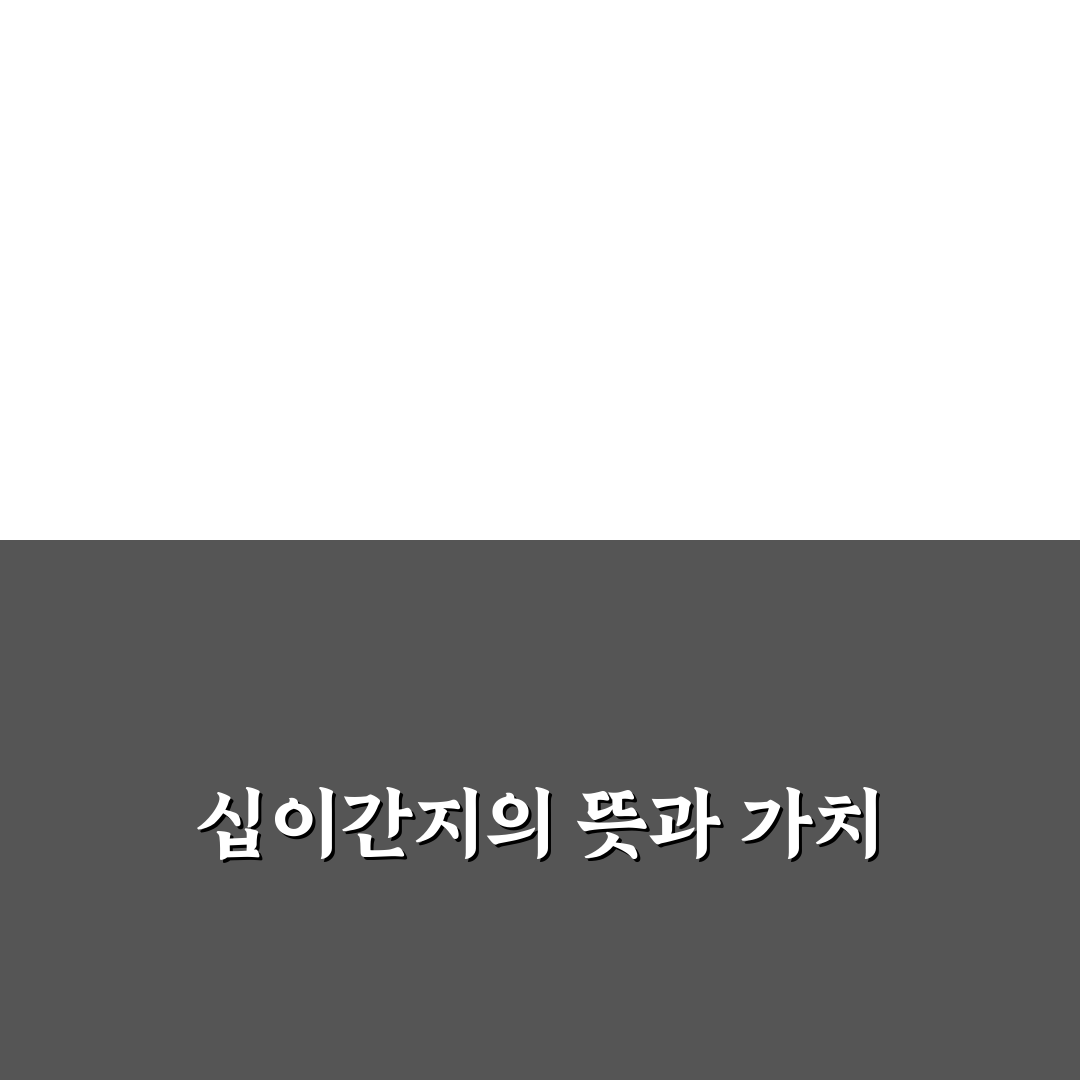 십이간지 년도 쉽게 이해하는 방법과 꿀팁 공유