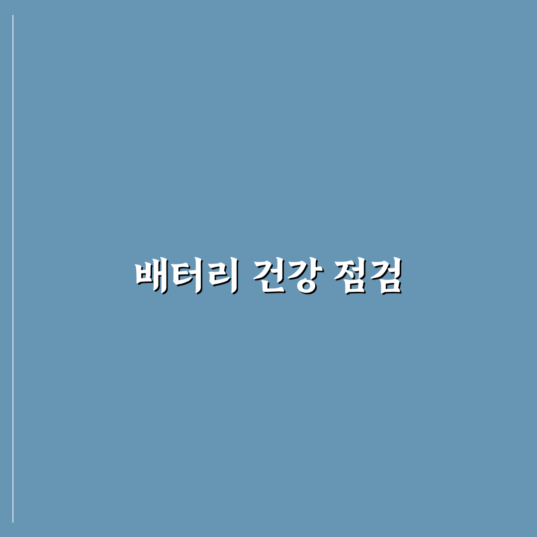 중고 전기차 배터리 건강도 확인할 때 꼭 봐야 할 수치에 대한 리얼후기