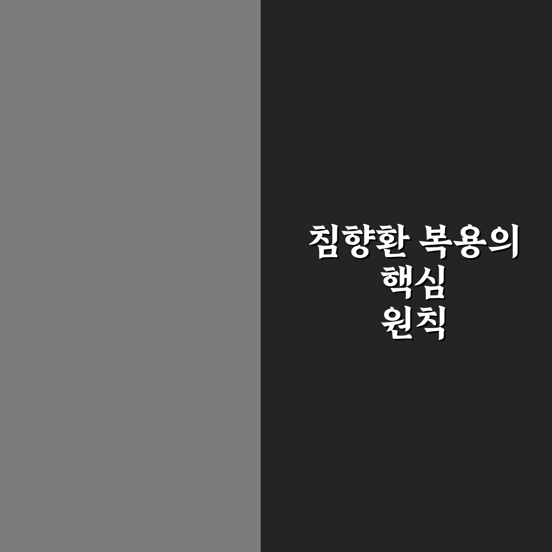 침향환 복용법 알려드려요 초보자도 쉽게 따라하기