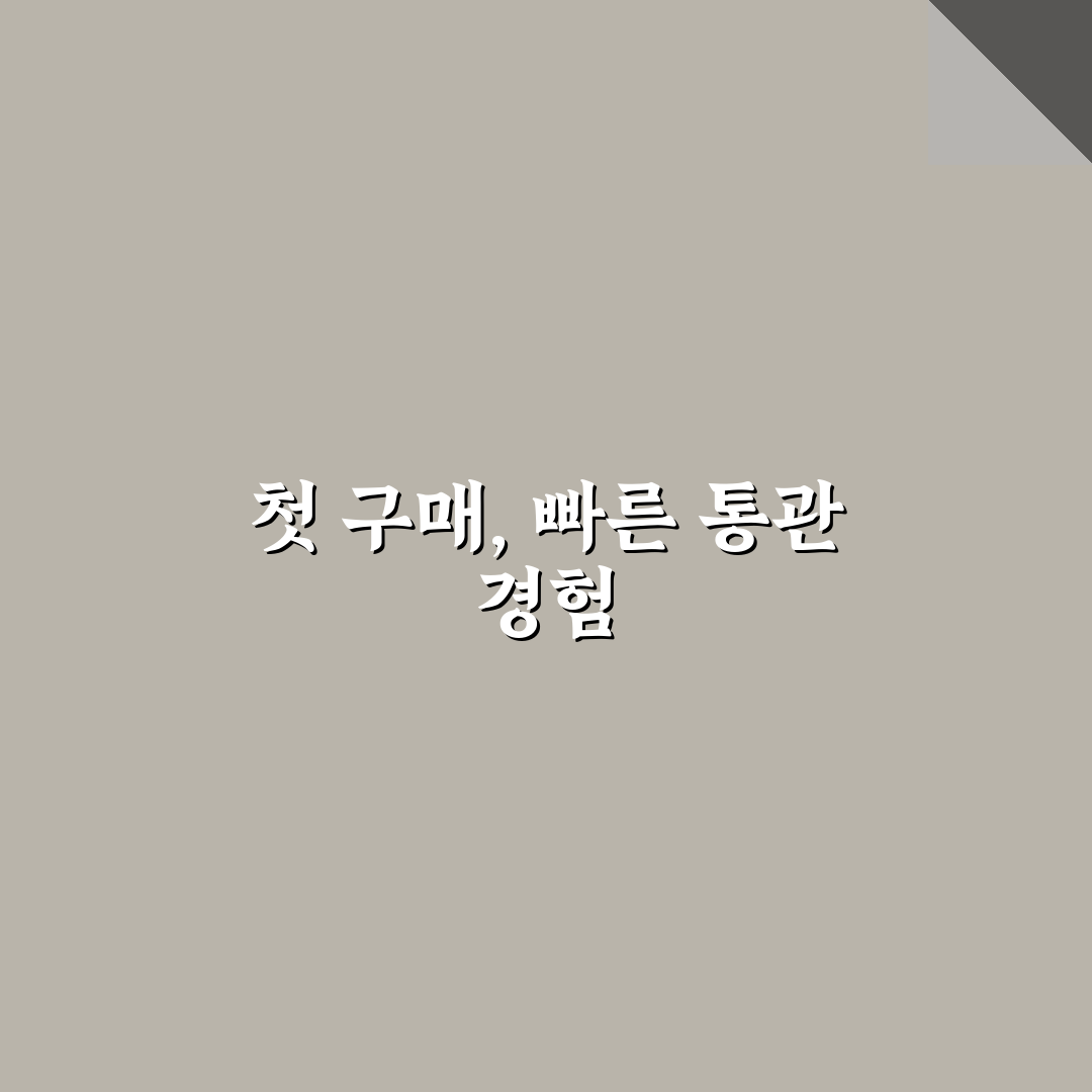 타오바오 렌즈 통관 직접 알아보니 필요한 절차는?