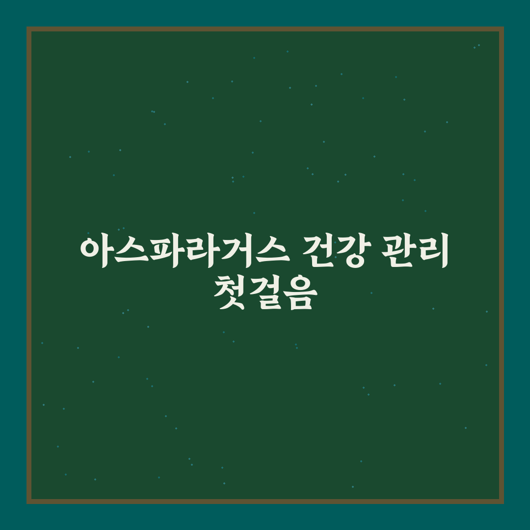 아스파라거스 나누스 가지치기 직접 해보니 변화된 모습 후기