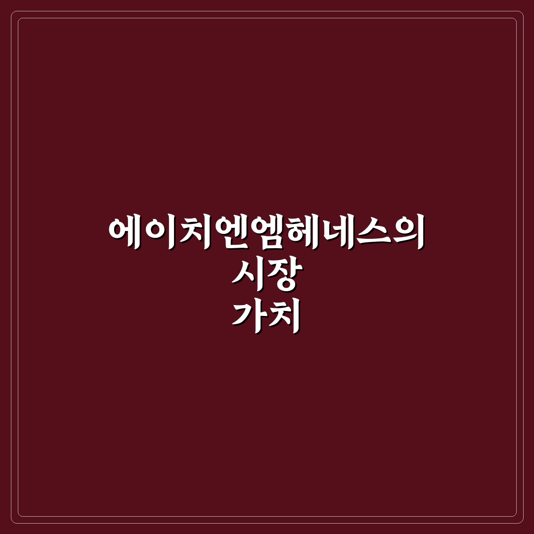 에이치엔엠헤네스 이용 꿀팁과 구매 후기 정리