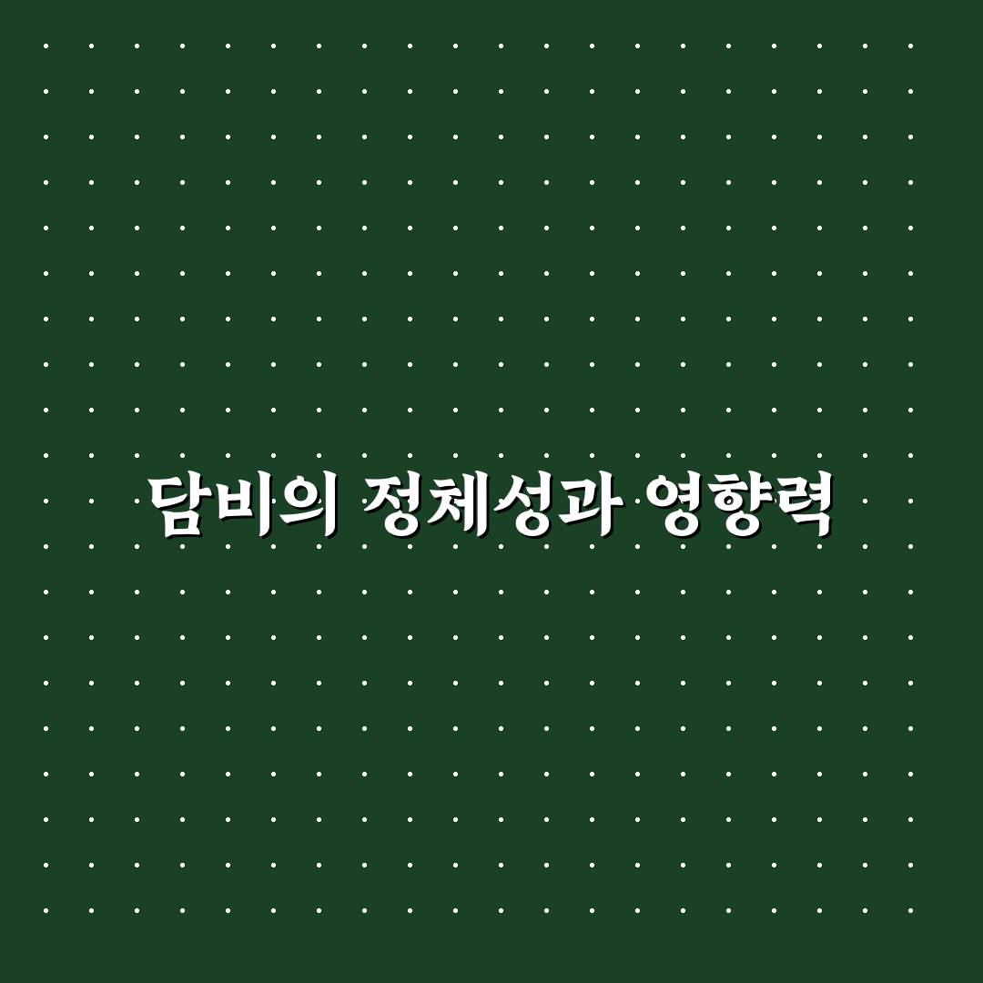 유튜버 담비 성장 전략 5가지 기준 분석 총정리
