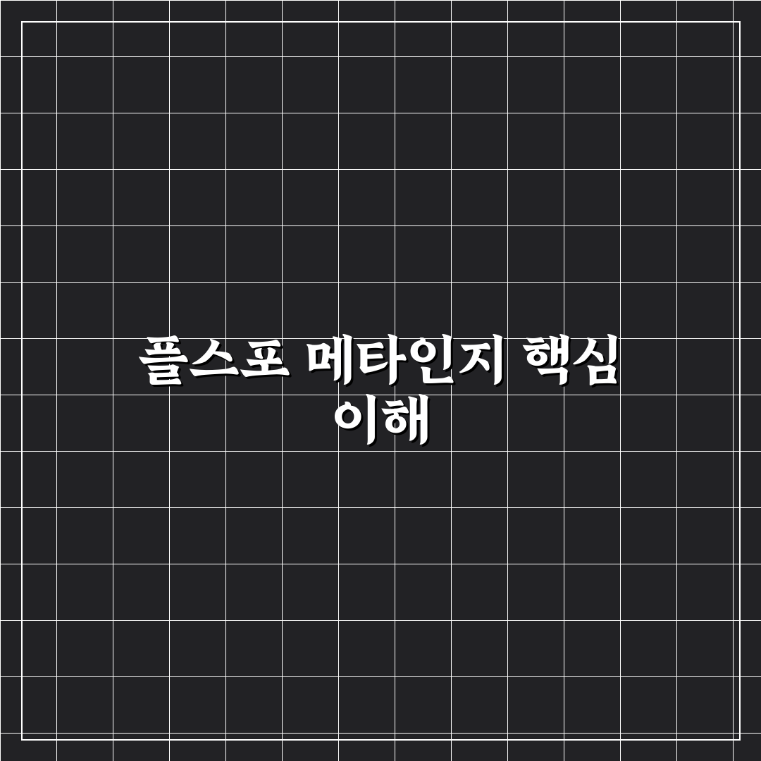 플스포 메타인지 5가지 기준 비교와 분석 가이드