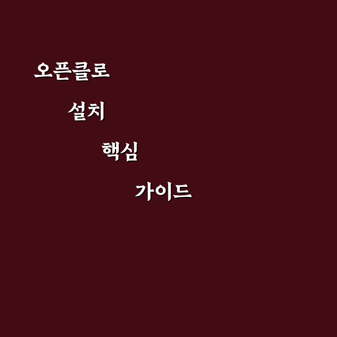 오픈클로 설치 비교와 5가지 주요 체크포인트 분석