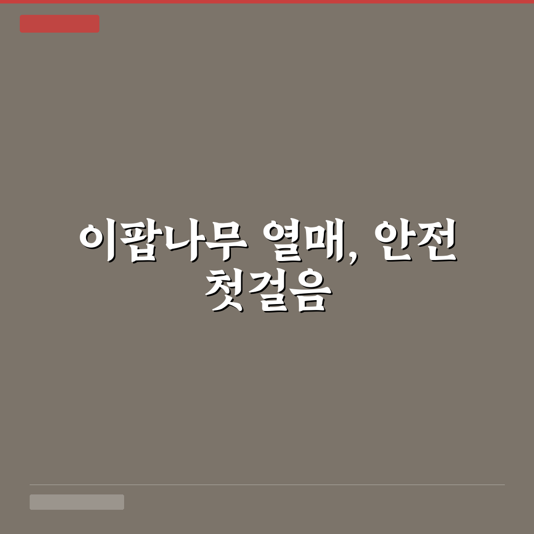 이팝나무 열매 식용 안전성과 영양분석 가이드